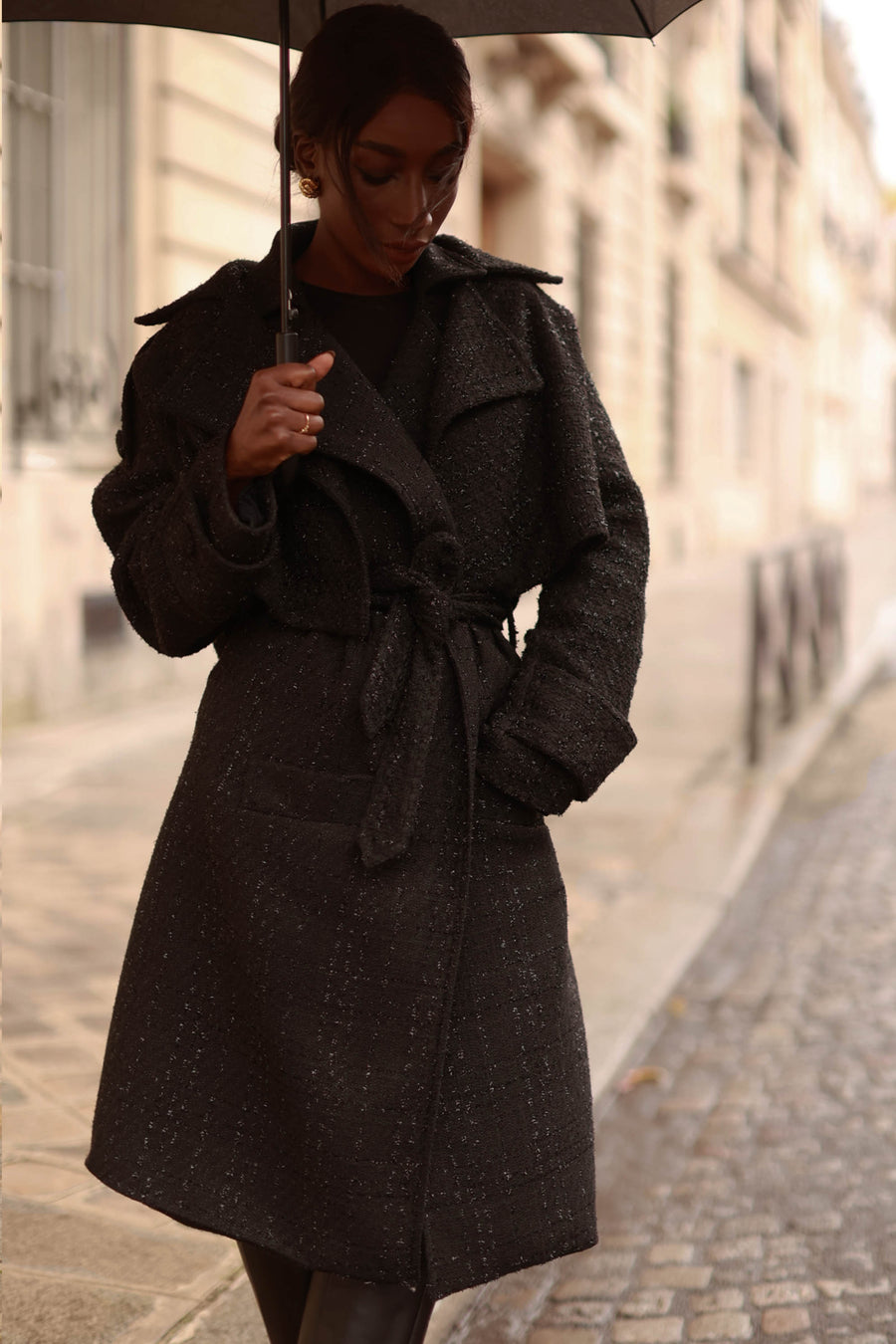 French Trench in Tweed