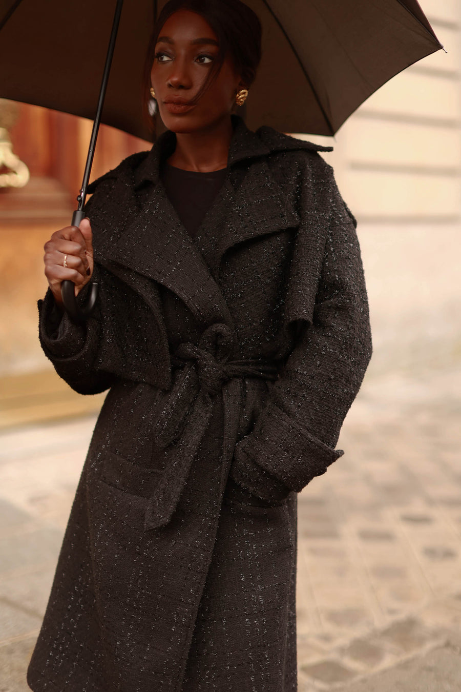 French Trench in Tweed